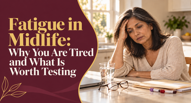 Fatigue in Midlife: Why You Are Tired and What Is Worth Testing