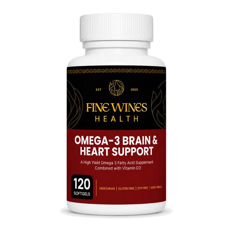 Omega-3 Brain & Heart Support — front