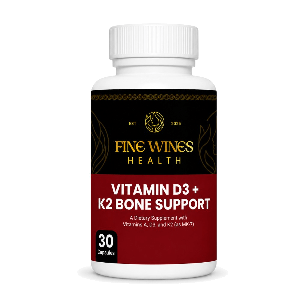 Vitamin D3 + K2 Bone Support — front