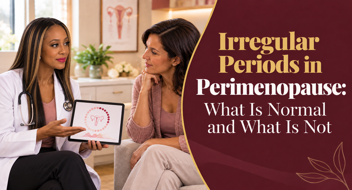 Irregular Periods in Perimenopause: What Is Normal and What Is Not