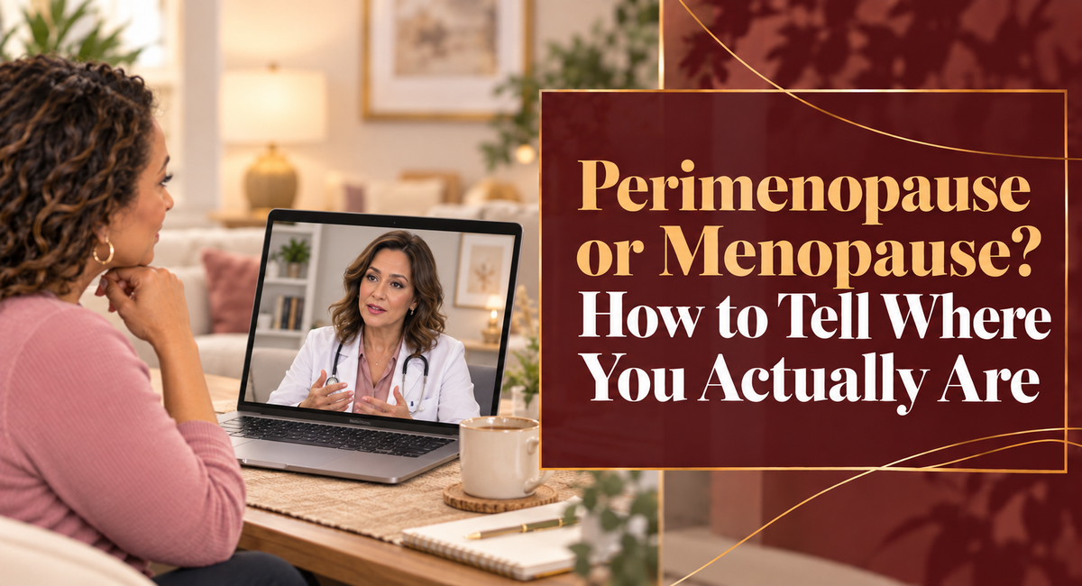 Perimenopause or Menopause? How to Tell Where You Actually Are