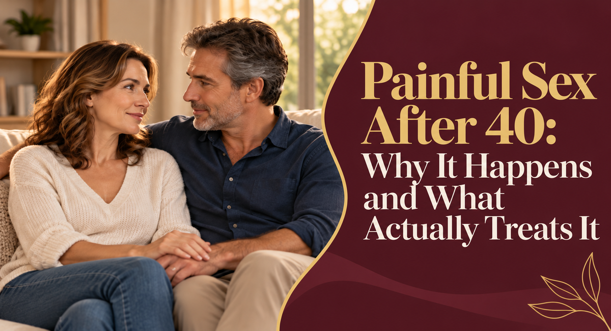 Painful Sex After 40: Why It Happens and What Actually Treats It