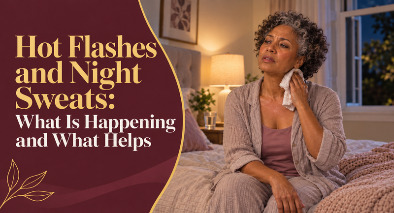 Hot Flashes and Night Sweats: What Is Happening and What Helps