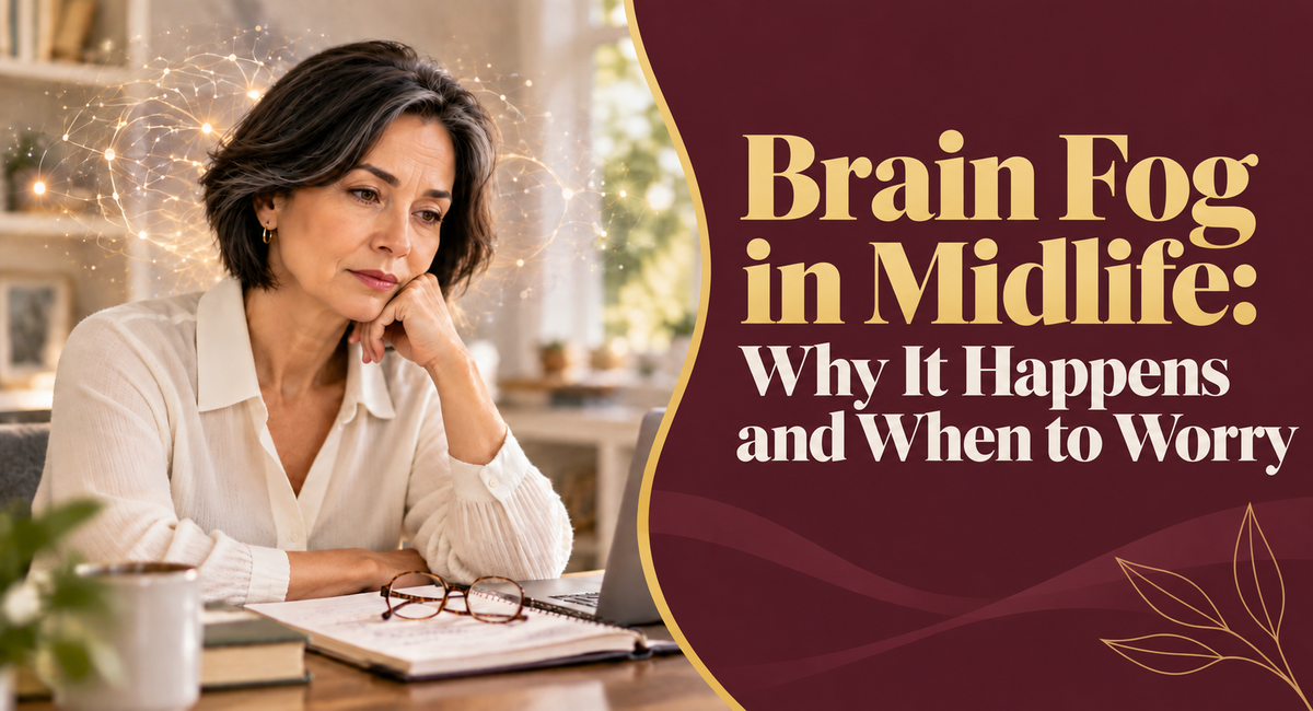Brain Fog in Midlife: Why It Happens and When to Worry