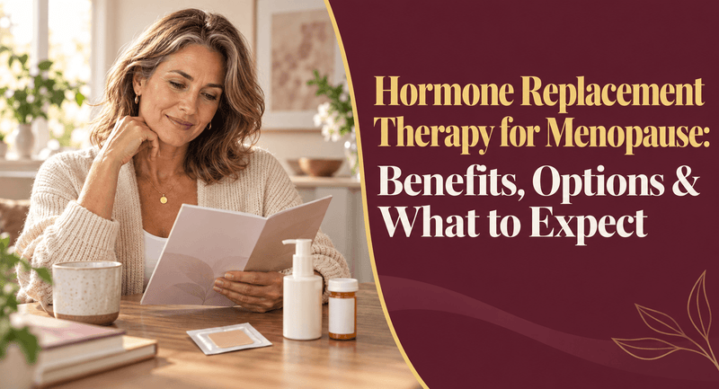 Hormone Replacement Therapy for Menopause: Benefits, Options & What to Expect