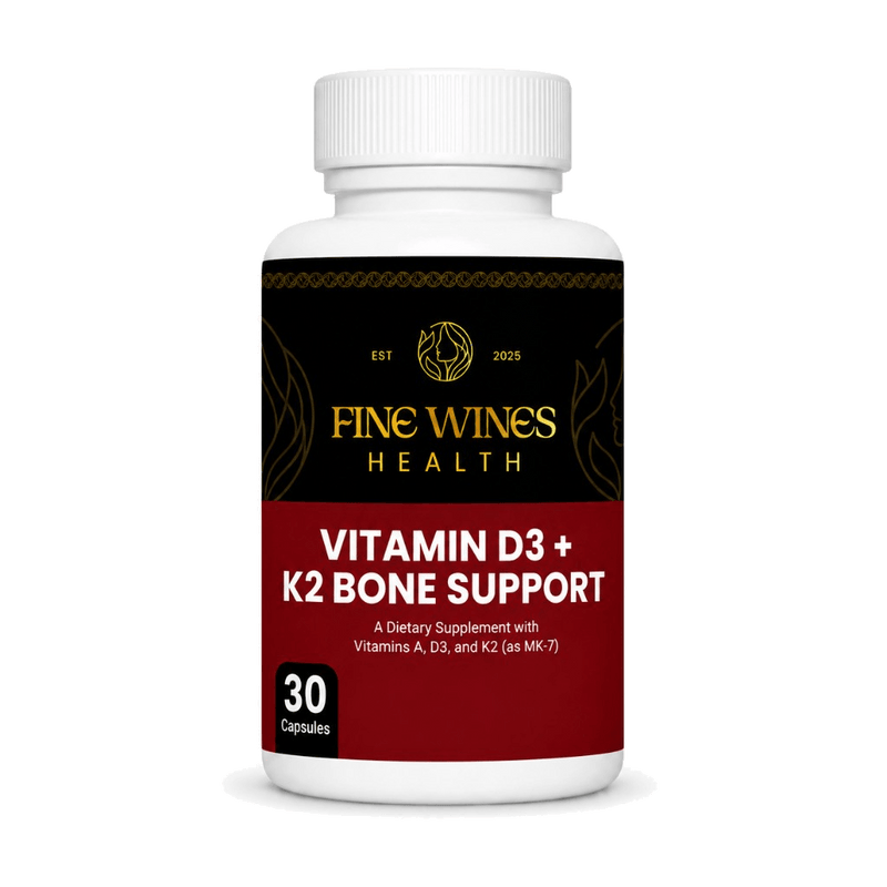 Vitamin D3 + K2 Bone Support — front