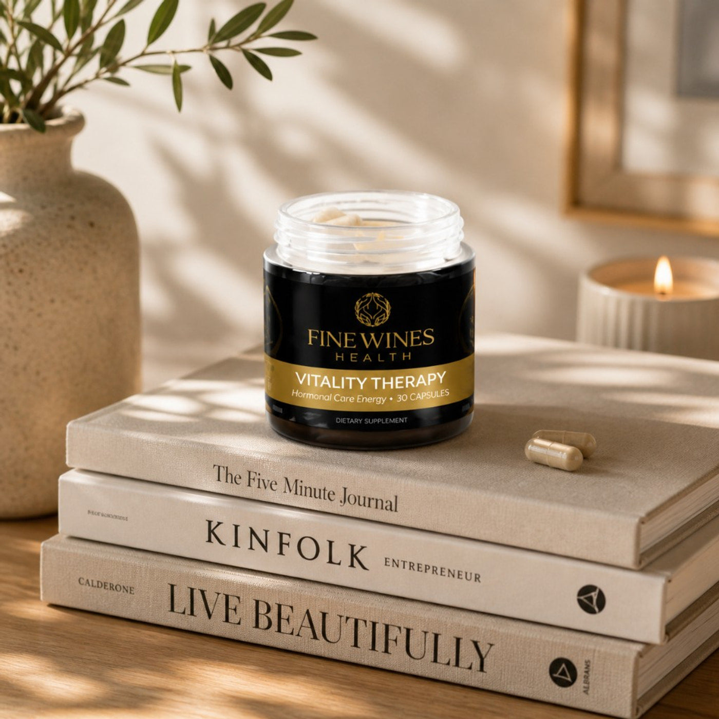 Fine Wines Health Vitality Therapy — hormonal care and energy supplement
